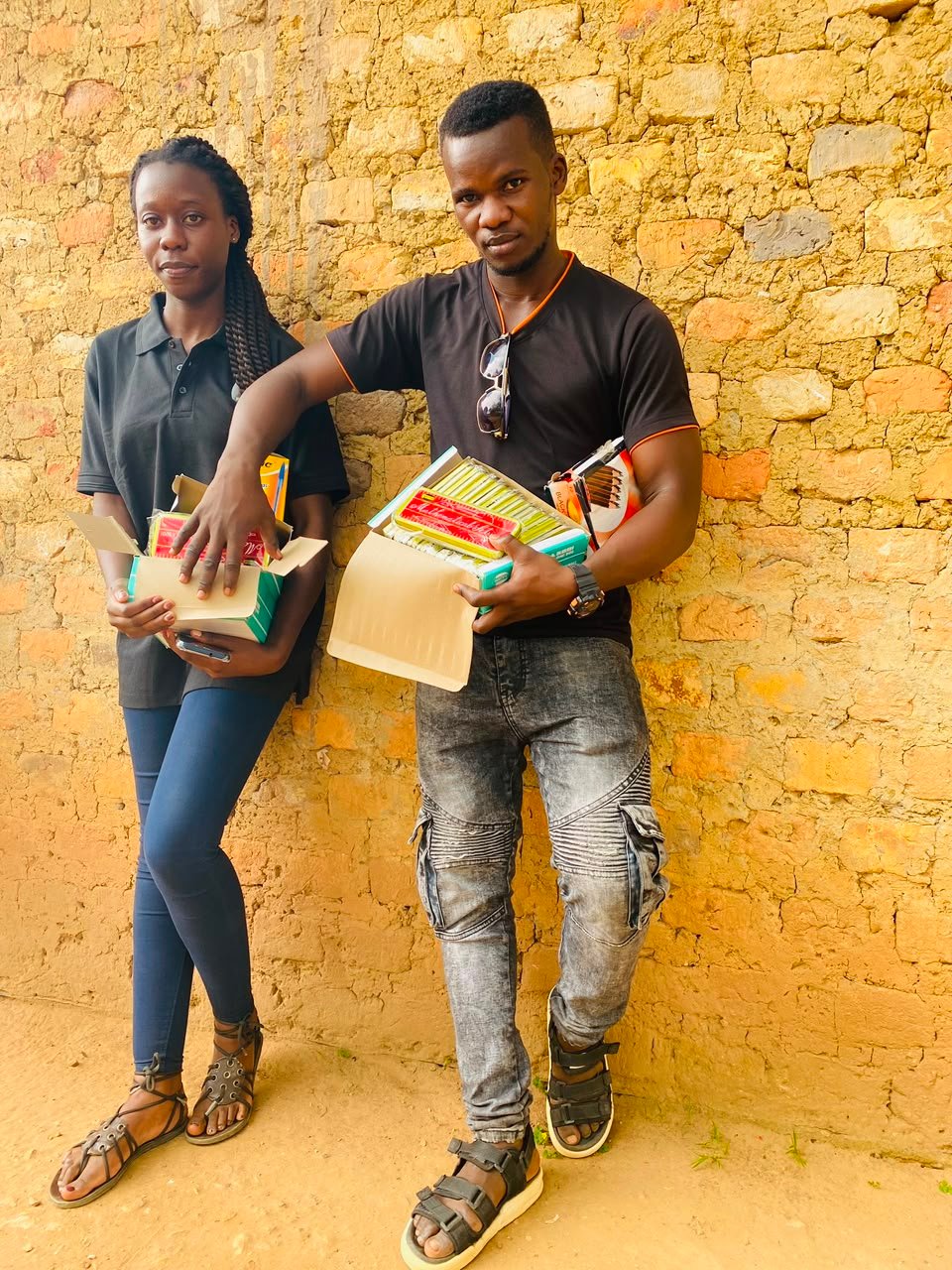 Child receiving education support through sponsorship